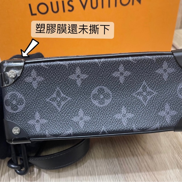Lv soft Trunk mini黑老花小箱包(台灣專櫃購證發票齊全❗️)-11