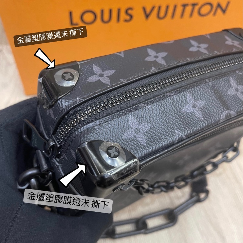 Lv soft Trunk mini黑老花小箱包(台灣專櫃購證發票齊全❗️)-18