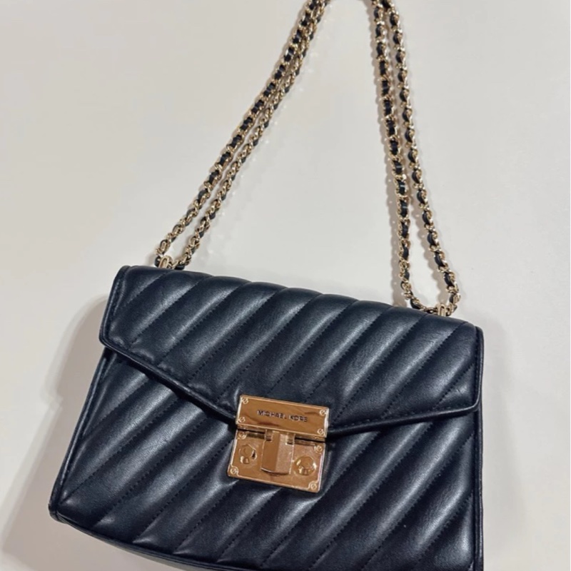 Michael kors小羊皮方包-1