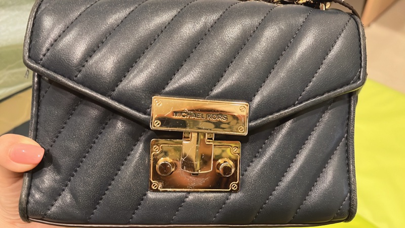 Michael kors小羊皮方包-7