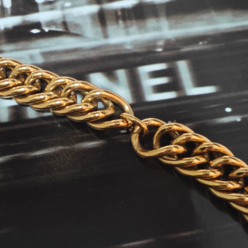 超級美品 Chanel crush 小鳥菱格鏤空字母項鍊 腰鏈-22