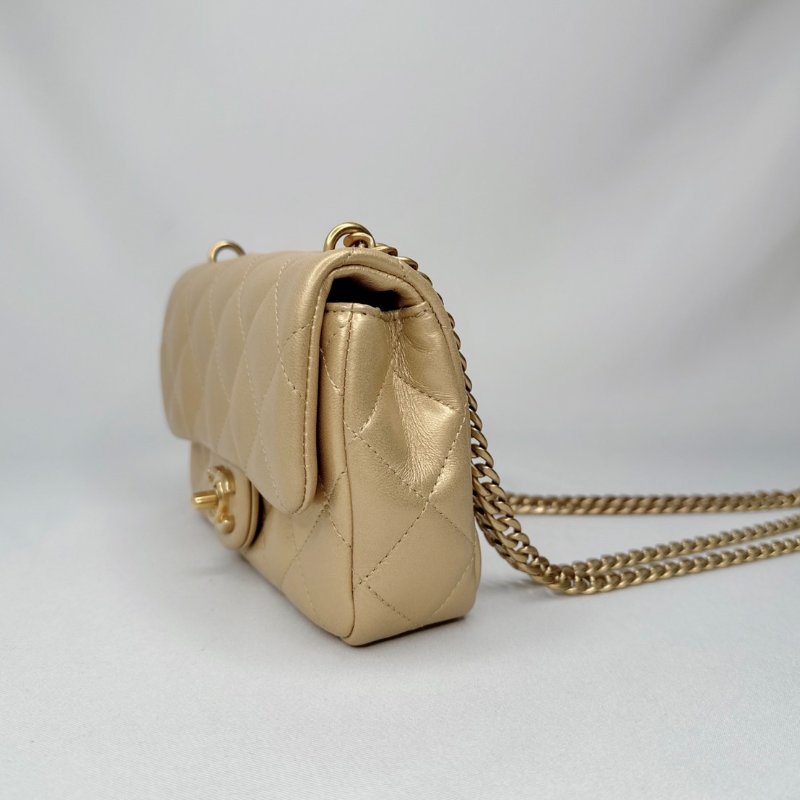 CHANEL Mini Coco愛心金球方胖-2