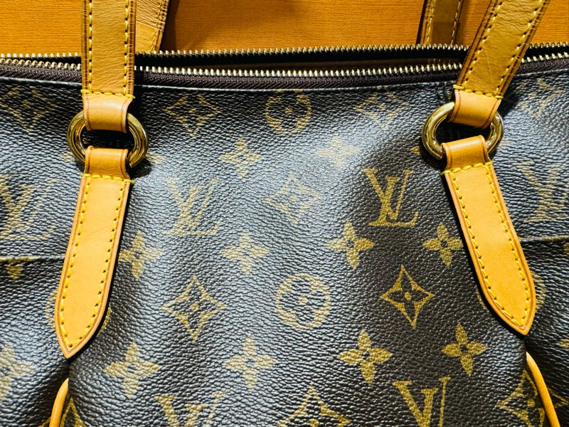 LV閒置正品 經典老花TotallyPM 托特包 肩背包-7