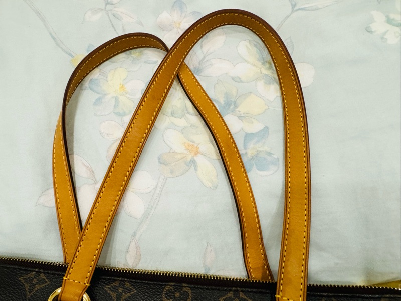 LV閒置正品 經典老花TotallyPM 托特包 肩背包-23