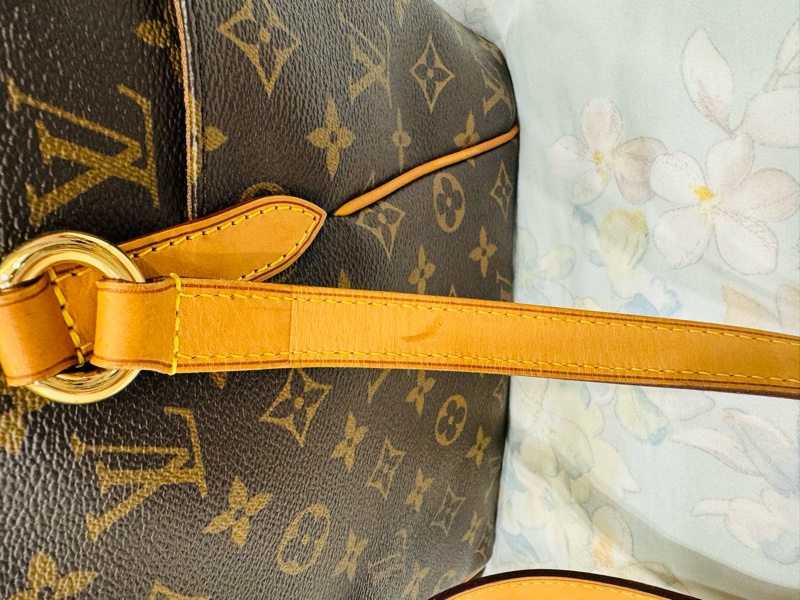 LV閒置正品 經典老花TotallyPM 托特包 肩背包-25