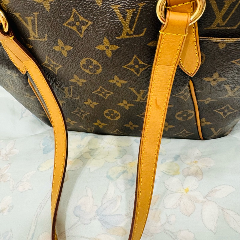 LV閒置正品 經典老花TotallyPM 托特包 肩背包-26