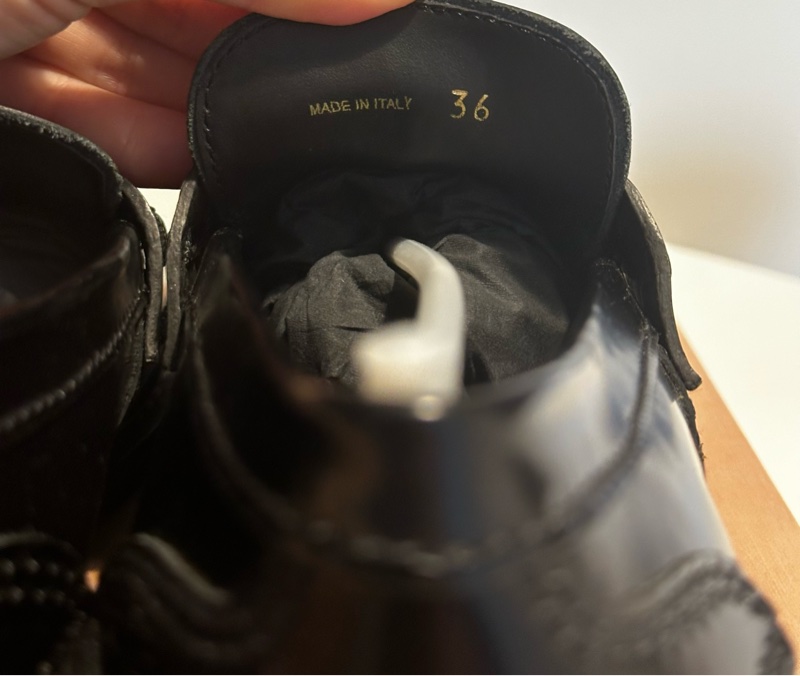 Miu Miu leather penny loafer 金幣樂福鞋36-12