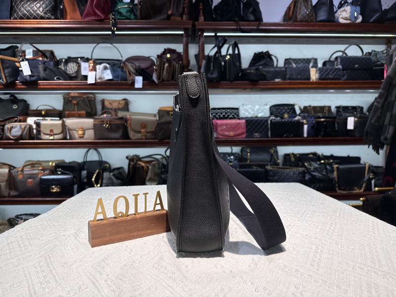 Hermes愛馬仕 Evelyne29 伊芙琳 黑銀-1