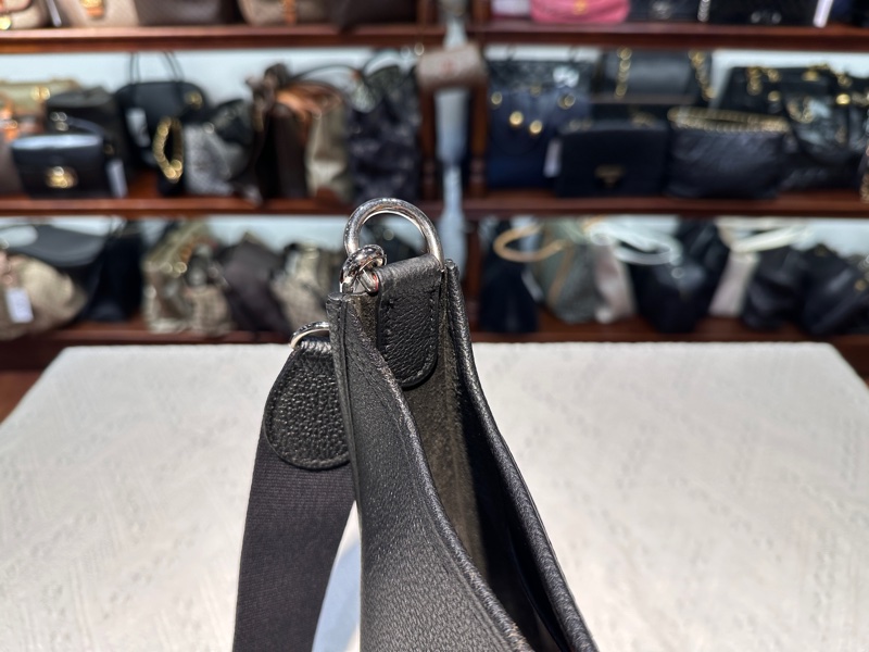 Hermes愛馬仕 Evelyne29 伊芙琳 黑銀-4