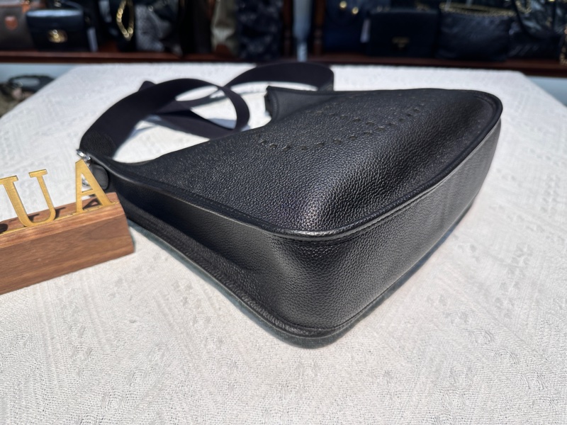 Hermes愛馬仕 Evelyne29 伊芙琳 黑銀-5