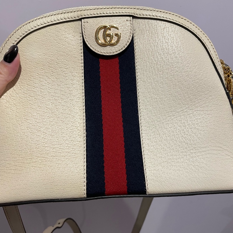 價可議Gucci Ophidia GG 牛皮貝殼包-10