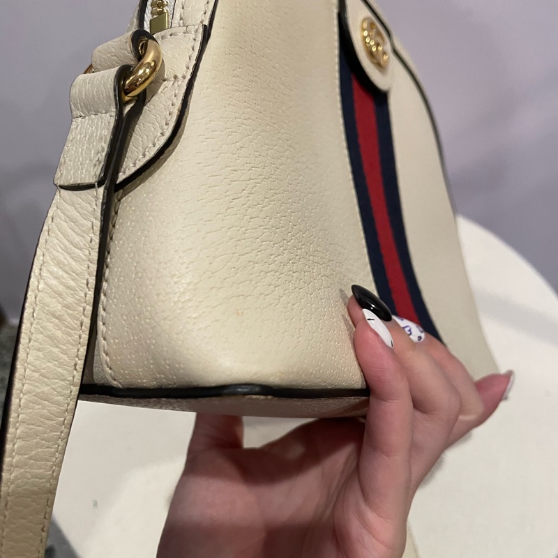 價可議Gucci Ophidia GG 牛皮貝殼包-15