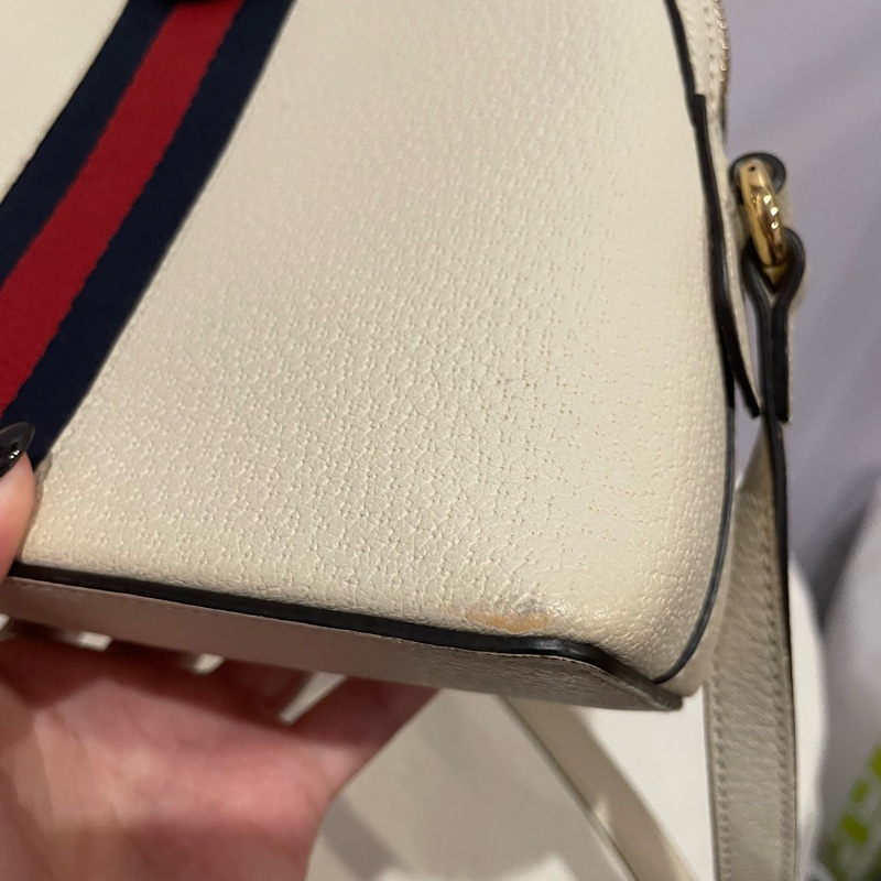 價可議Gucci Ophidia GG 牛皮貝殼包-18