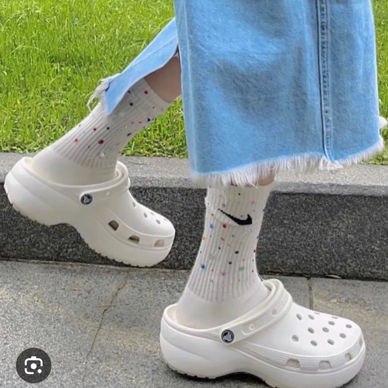 cross雲朵增高洞洞鞋-4