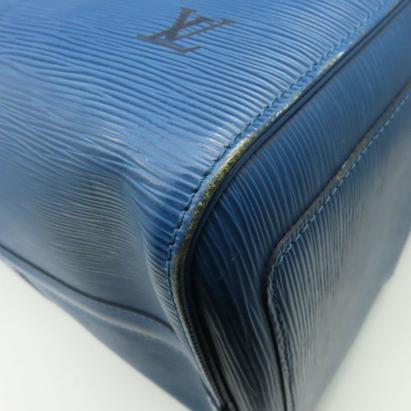 LOUIS VUITTON 【激減優惠】Epi Keepall 45金扣波士頓包藍色-13