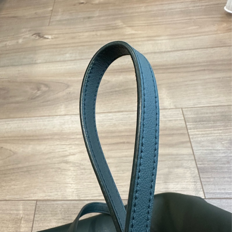 YSL SHOPPING TOTE 聖羅蘭托特包 墨綠色-9