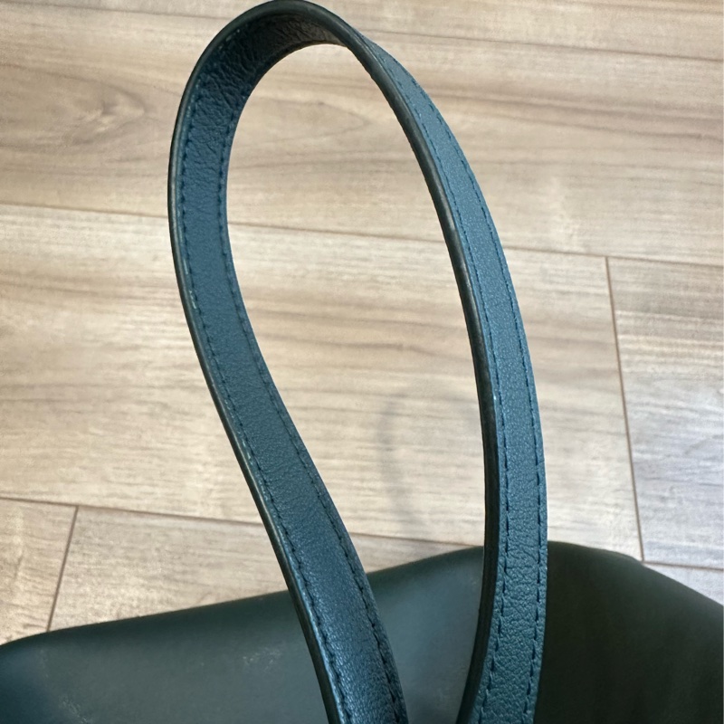 YSL SHOPPING TOTE 聖羅蘭托特包 墨綠色-10