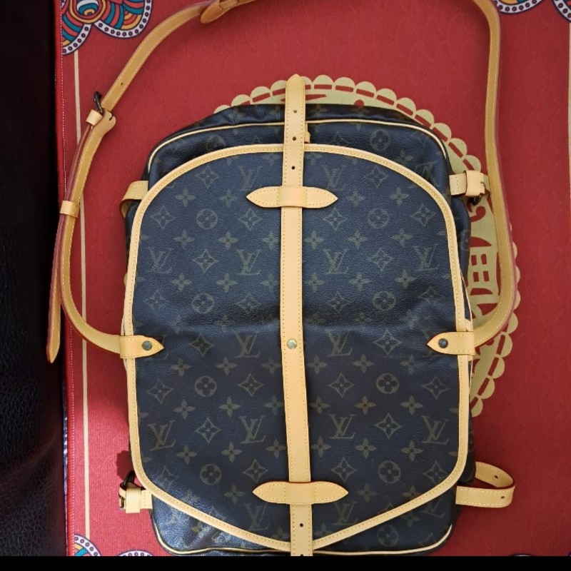 日本換新牛皮/LV双子星包+肩背,側背,斜挎包/有中,大2款-3