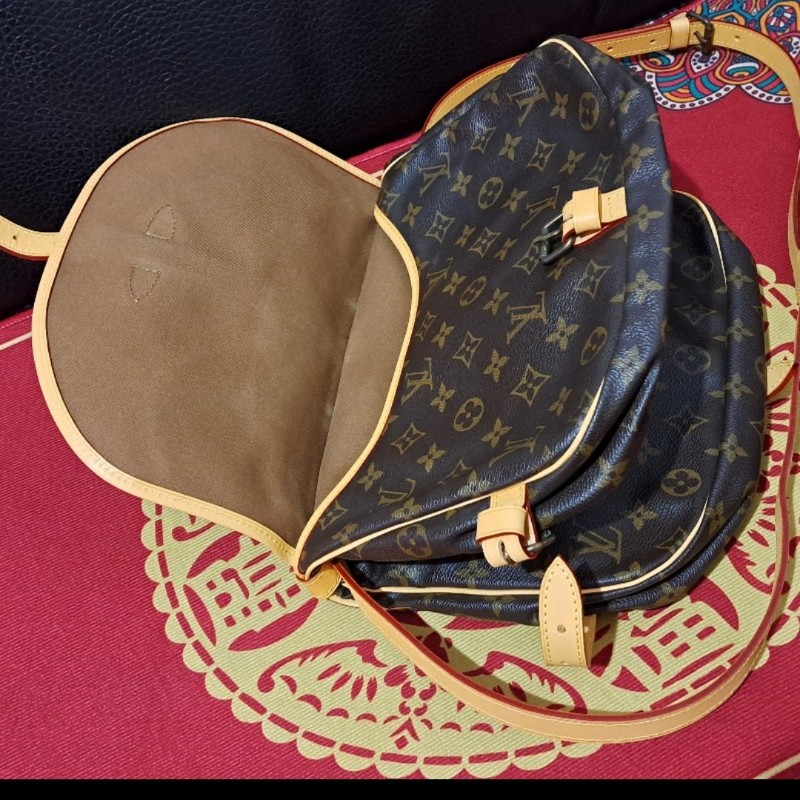 日本換新牛皮/LV双子星包+肩背,側背,斜挎包/有中,大2款-5