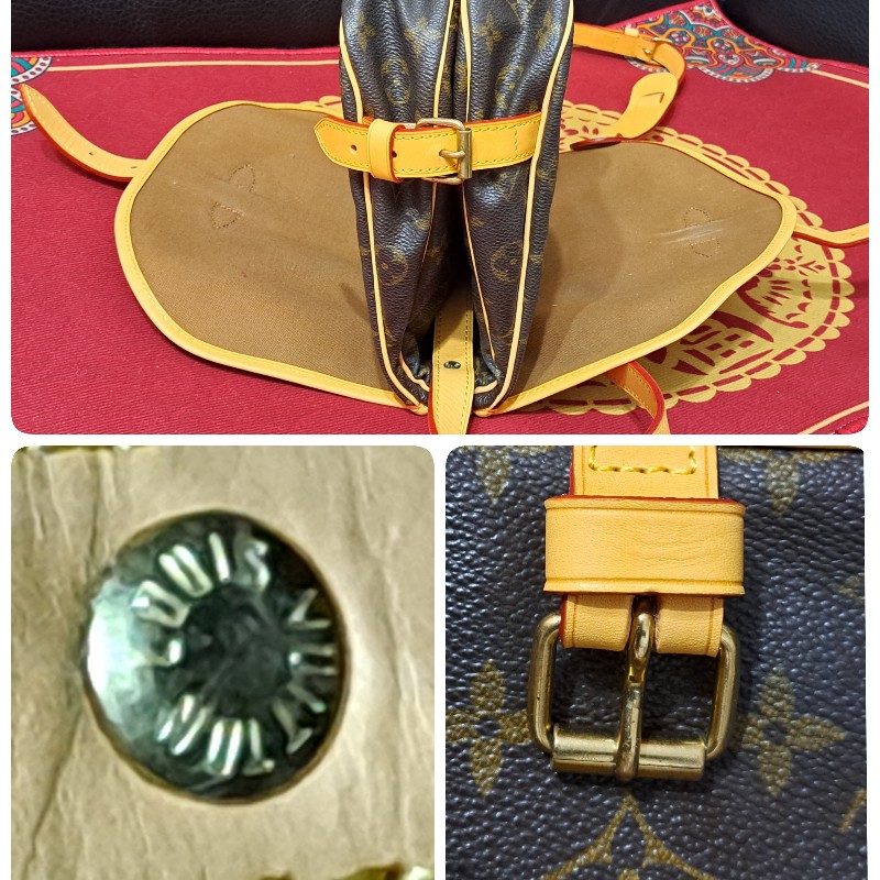 日本換新牛皮/LV双子星包+肩背,側背,斜挎包/有中,大2款-6