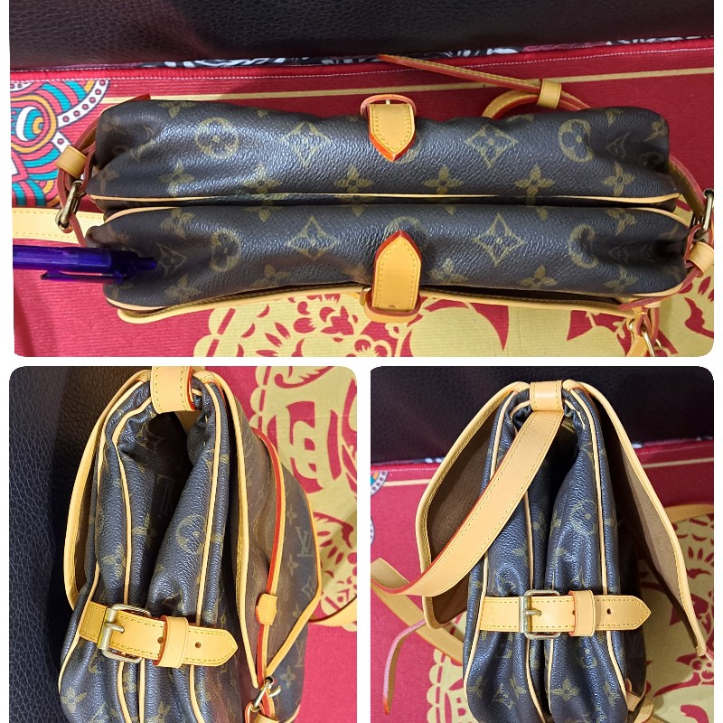 日本換新牛皮/LV双子星包+肩背,側背,斜挎包/有中,大2款-7