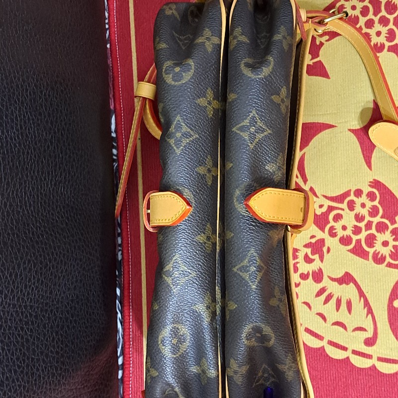 日本換新牛皮/LV双子星包+肩背,側背,斜挎包/有中,大2款-13