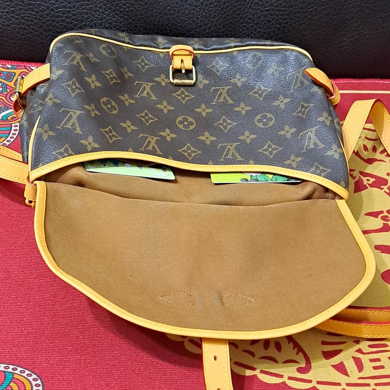 日本換新牛皮/LV双子星包+肩背,側背,斜挎包/有中,大2款-15