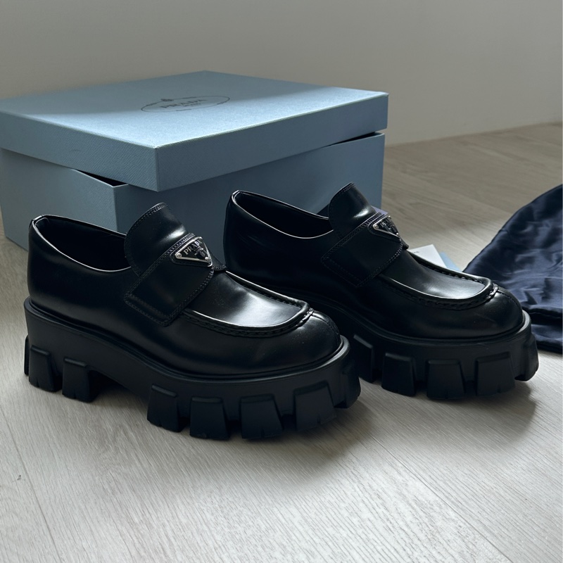 prada爆款monolith樂福增高鞋-2