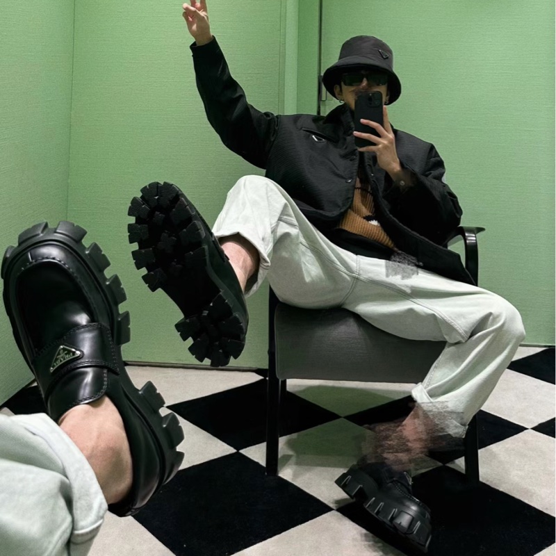 prada爆款monolith樂福增高鞋-6