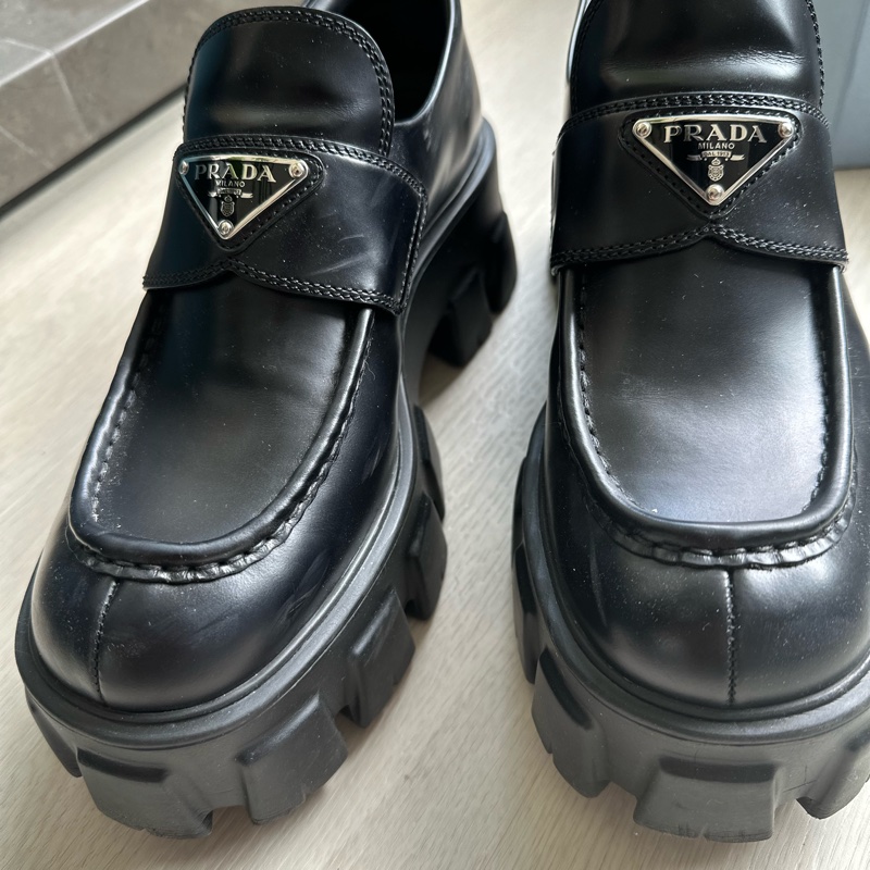 prada爆款monolith樂福增高鞋-12