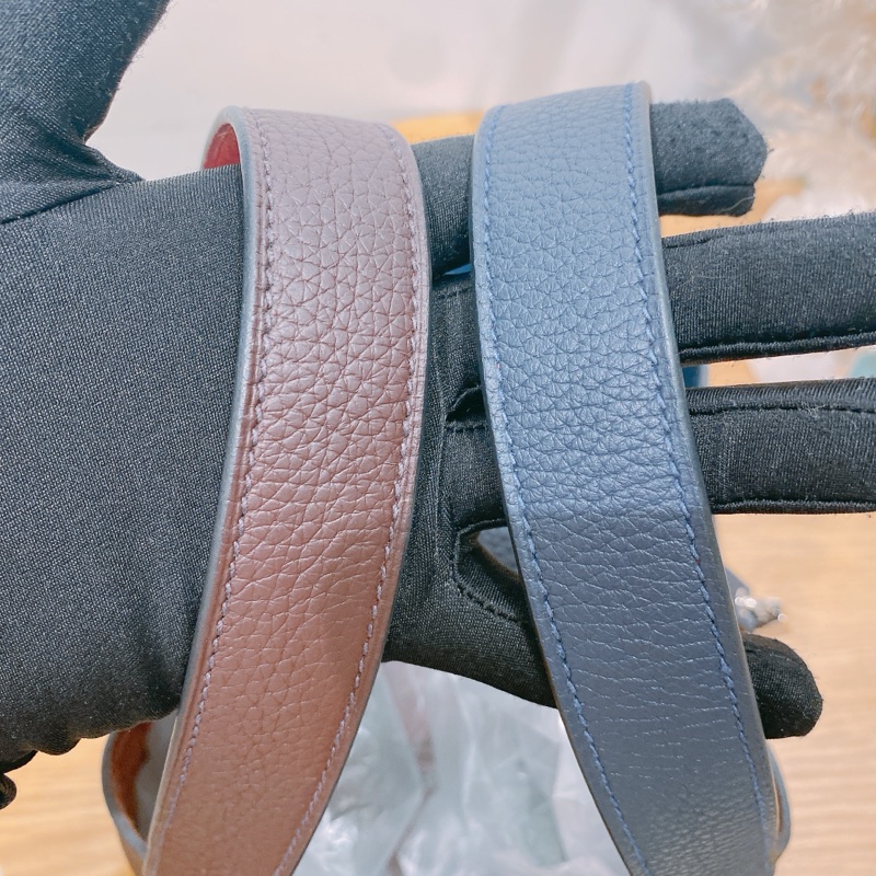 HERMES 愛馬仕中號菜籃子三拼色手拿包包PICOTIN 22 TC-9