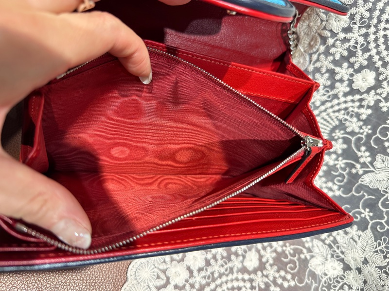 Gucci GG Marmont Multi Colour Chain Crossbody Bag老花拼色布面鏈條包 woc-14