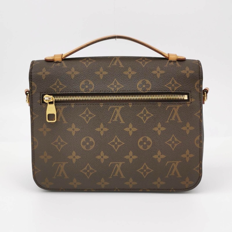Louis Vuitton (LV) Pochette Metis老花鎖扣郵差包_中號（晶片款）-2