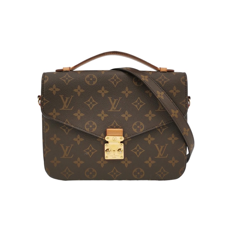 Louis Vuitton (LV) Pochette Metis老花鎖扣郵差包_中號（晶片款）-5