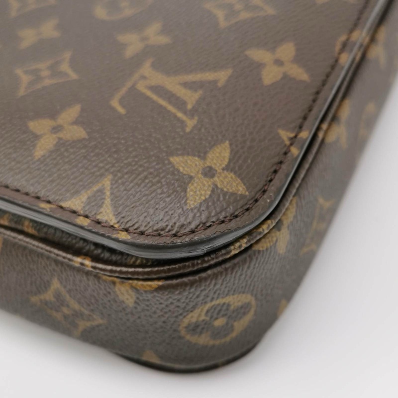 Louis Vuitton (LV) Pochette Metis老花鎖扣郵差包_中號（晶片款）-17