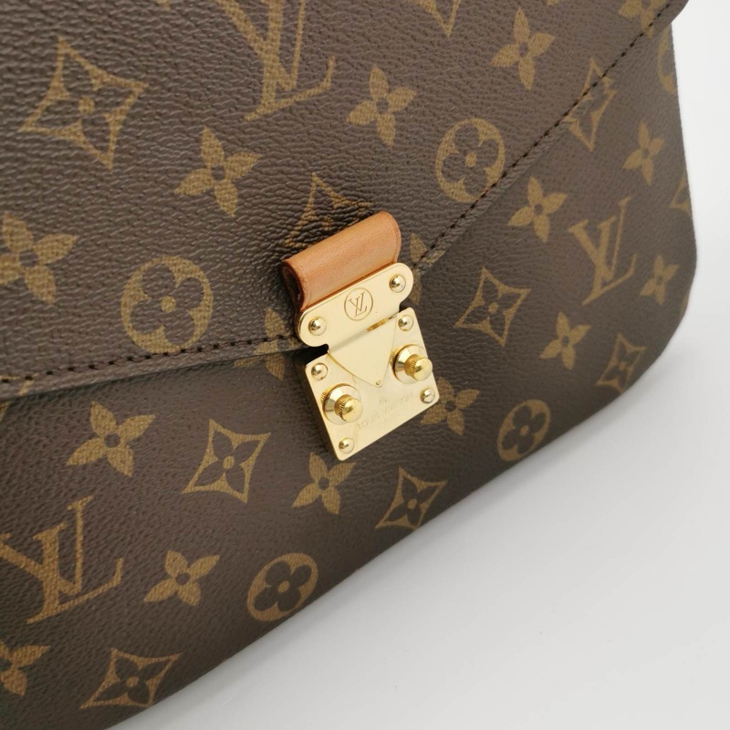 Louis Vuitton (LV) Pochette Metis老花鎖扣郵差包_中號（晶片款）-12