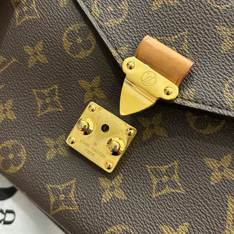 Louis Vuitton (LV) Pochette Metis老花鎖扣郵差包_中號（晶片款）-18