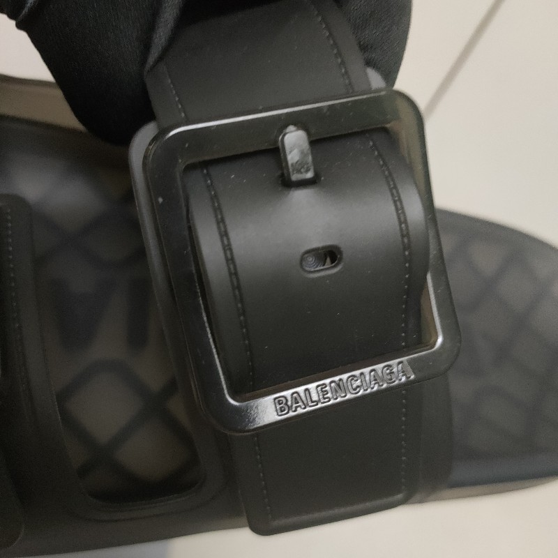 【全新】㊣✨BALENCIAGA✨**尺寸:43**(附盒/防塵袋)巴黎世家 果凍 勃肯 拖鞋/保證正品🌳二手樹屋🌳-9