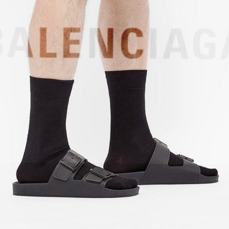 【全新】㊣✨BALENCIAGA✨**尺寸:43**(附盒/防塵袋)巴黎世家 果凍 勃肯 拖鞋/保證正品🌳二手樹屋🌳-20