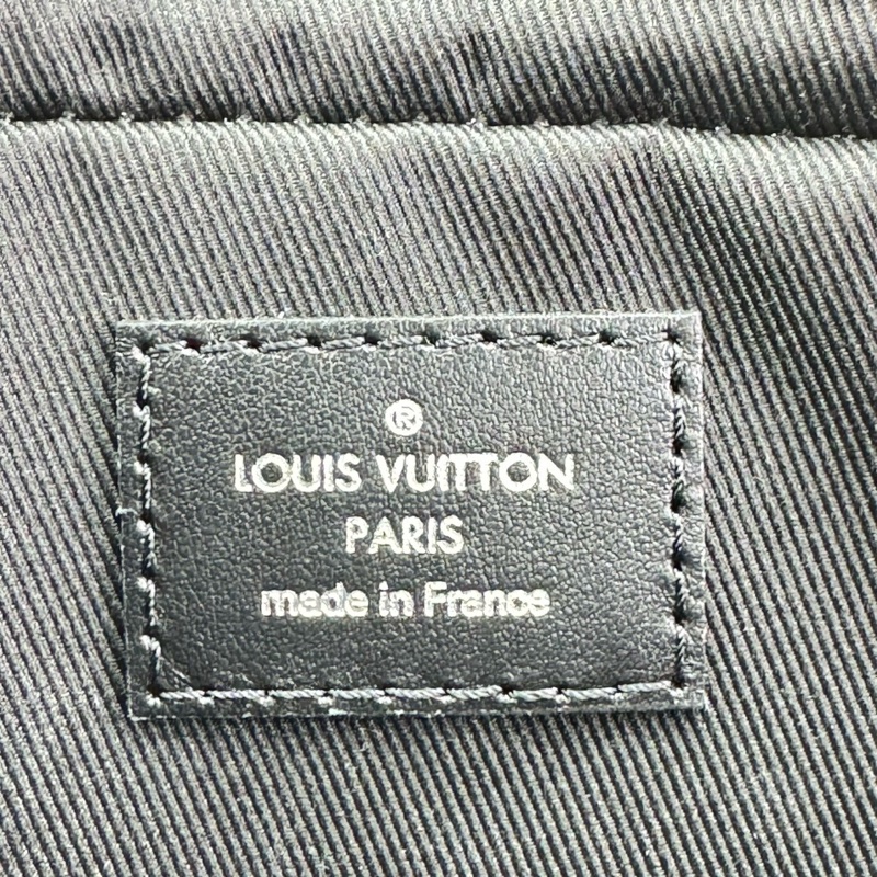 LV N50017 TRIO棋盤格LOGO Damier Graphite帆布男士三合一斜背郵差包(黑灰)  ⭕️晶片款⭕️近新閒置品⭕️-5