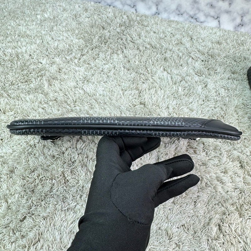 LV N50017 TRIO棋盤格LOGO Damier Graphite帆布男士三合一斜背郵差包(黑灰)  ⭕️晶片款⭕️近新閒置品⭕️-29