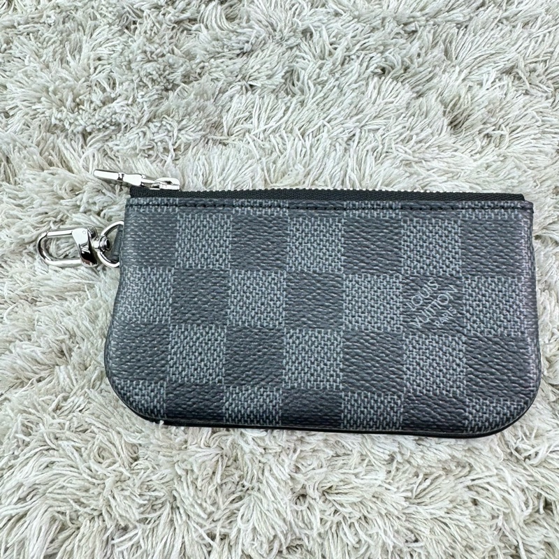 LV N50017 TRIO棋盤格LOGO Damier Graphite帆布男士三合一斜背郵差包(黑灰)  ⭕️晶片款⭕️近新閒置品⭕️-34