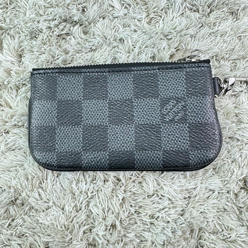 LV N50017 TRIO棋盤格LOGO Damier Graphite帆布男士三合一斜背郵差包(黑灰)  ⭕️晶片款⭕️近新閒置品⭕️-35