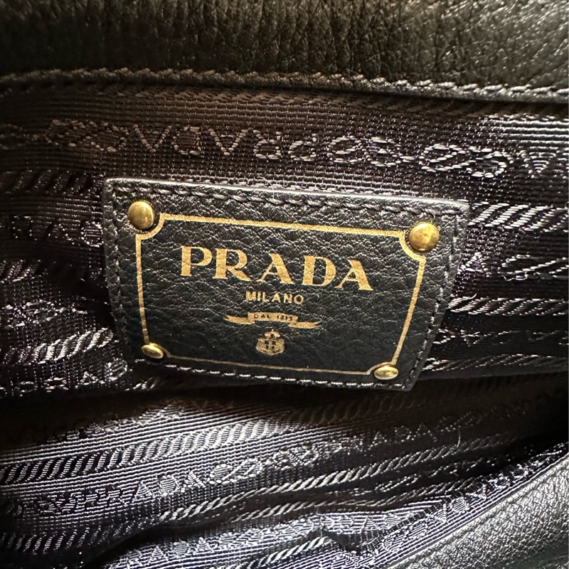 Prada復古荔枝皮Tote Bag-2