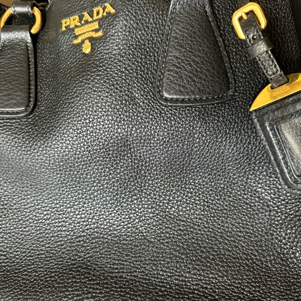 Prada復古荔枝皮Tote Bag-16