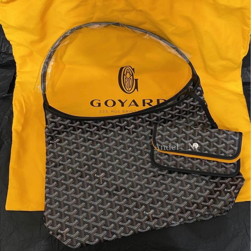 (9成5新)GOYARD HOBO 黑色-4