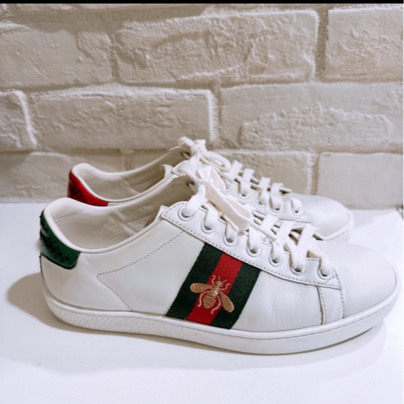 Gucci 蜜蜂小白鞋 36.5-0