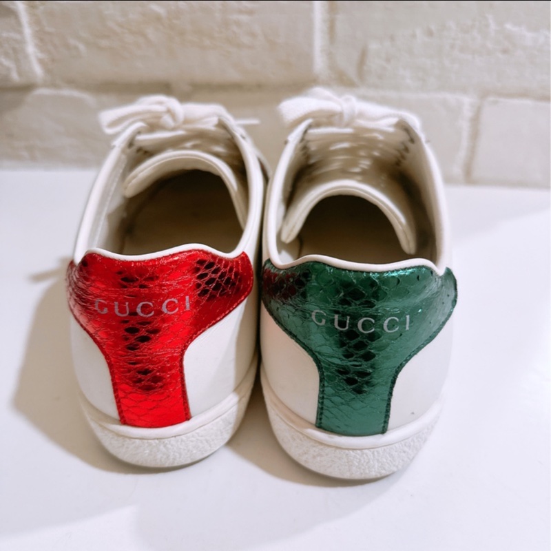 Gucci 蜜蜂小白鞋 36.5-1
