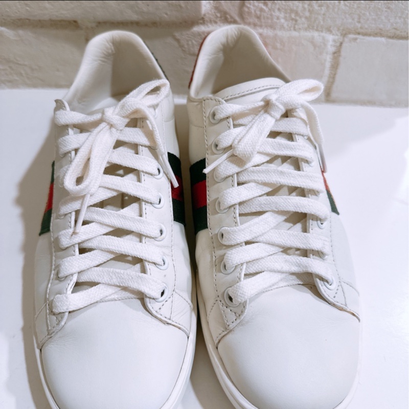 Gucci 蜜蜂小白鞋 36.5-5