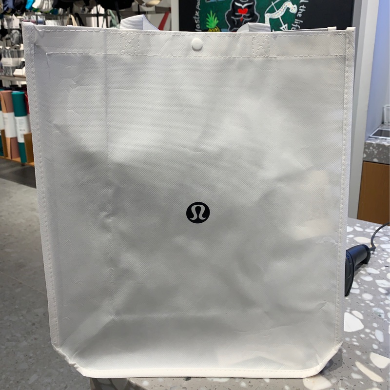 全新Lululemon Two-Tone Canvas Tote Bag Mini 4.5L 黑色迷你號-9
